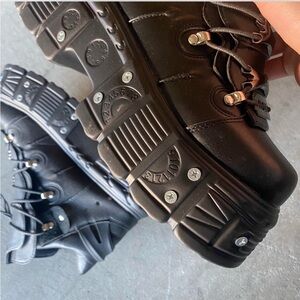 Black Platform Boots